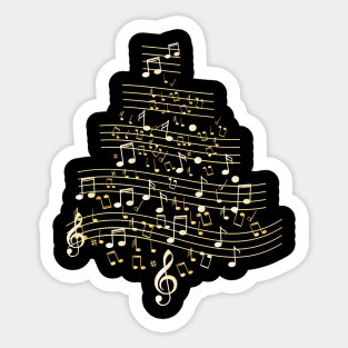 Yuletide Melody Sticker